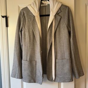 Bailey 44 Gray and Cream Women's Jacket